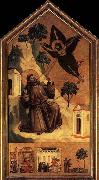 GIOTTO di Bondone Stigmatization of St Francis oil painting